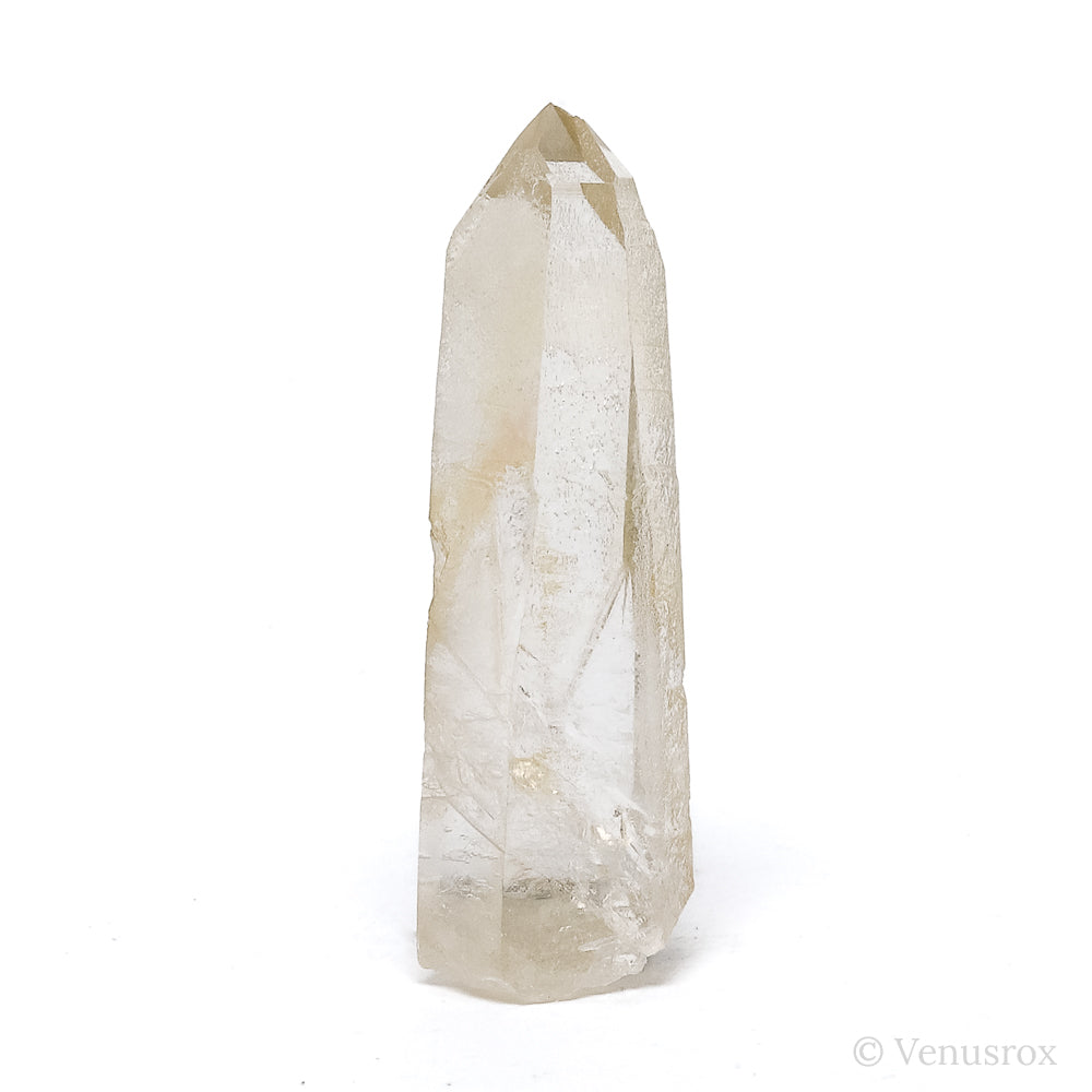 Golden Quartz Part Polished/Part Natural Point from Corinto, Minas Gerais, Brazil | Venusrox