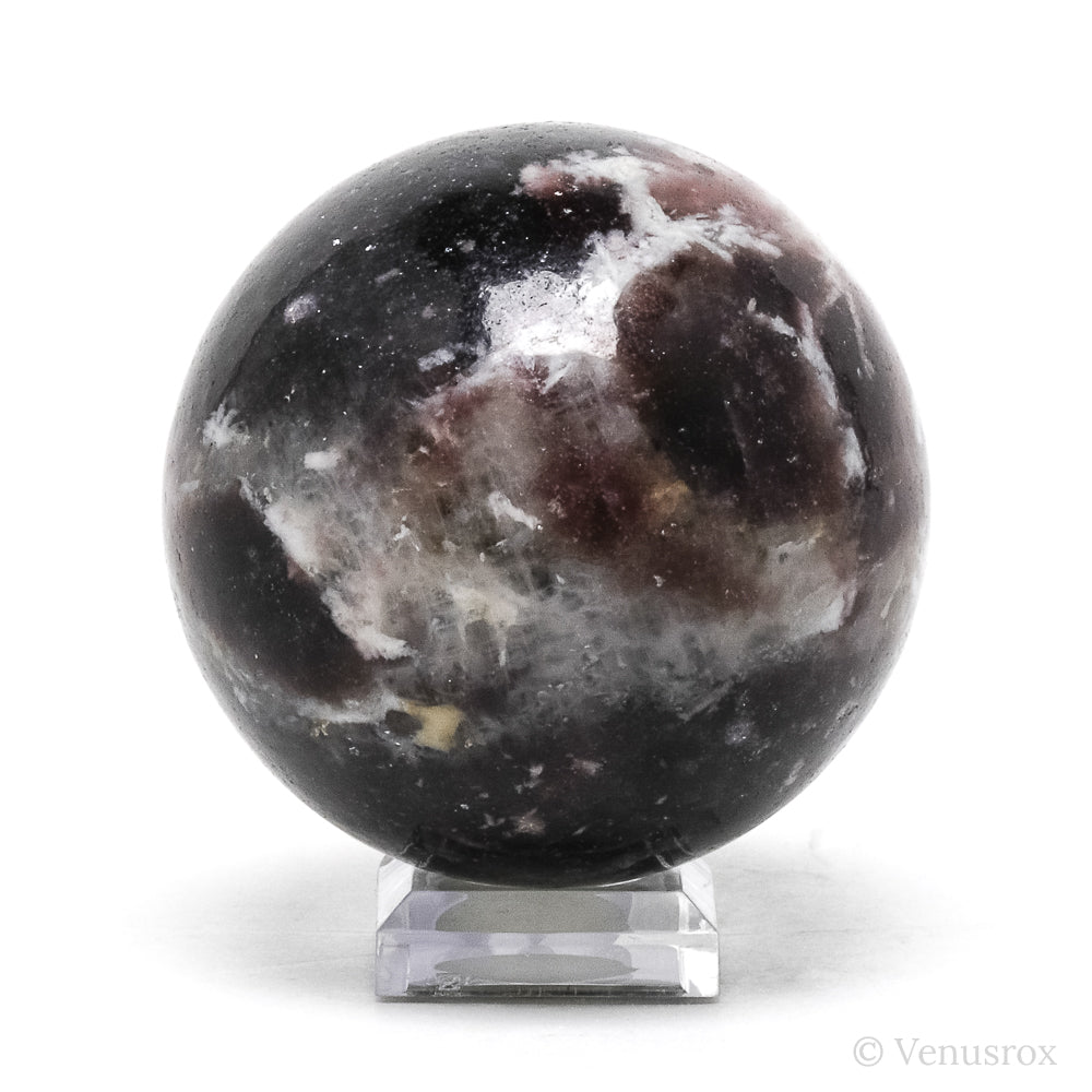 Lepidolite with Feldspar Polished Sphere from Madagascar | Venusrox