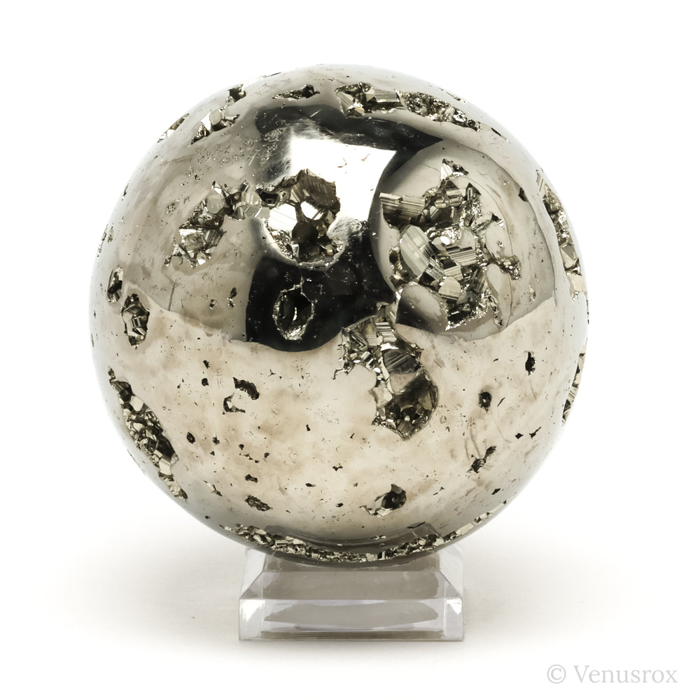 Pyrite Geode Sphere from Peru | Venusrox
