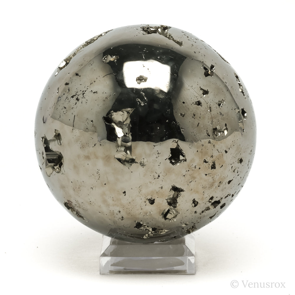 Pyrite Geode Sphere from Peru | Venusrox