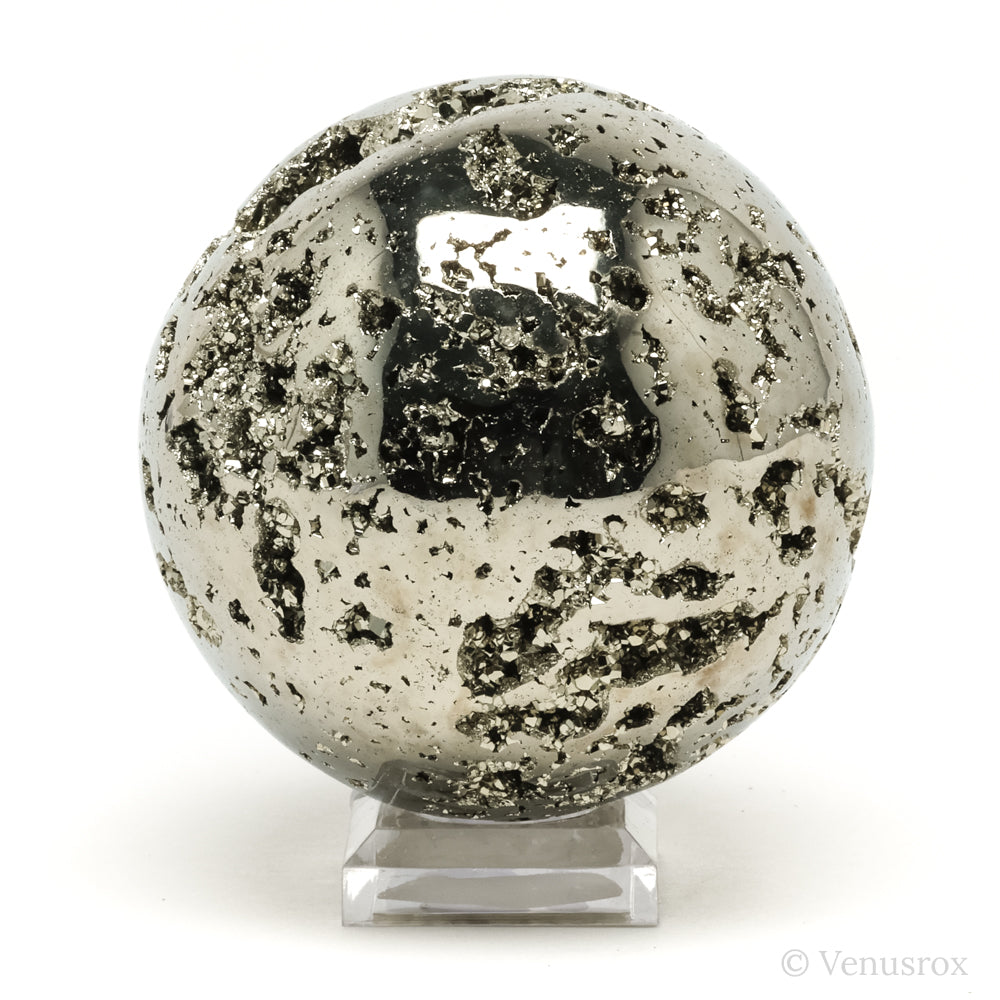 Pyrite Geode Sphere from Peru | Venusrox