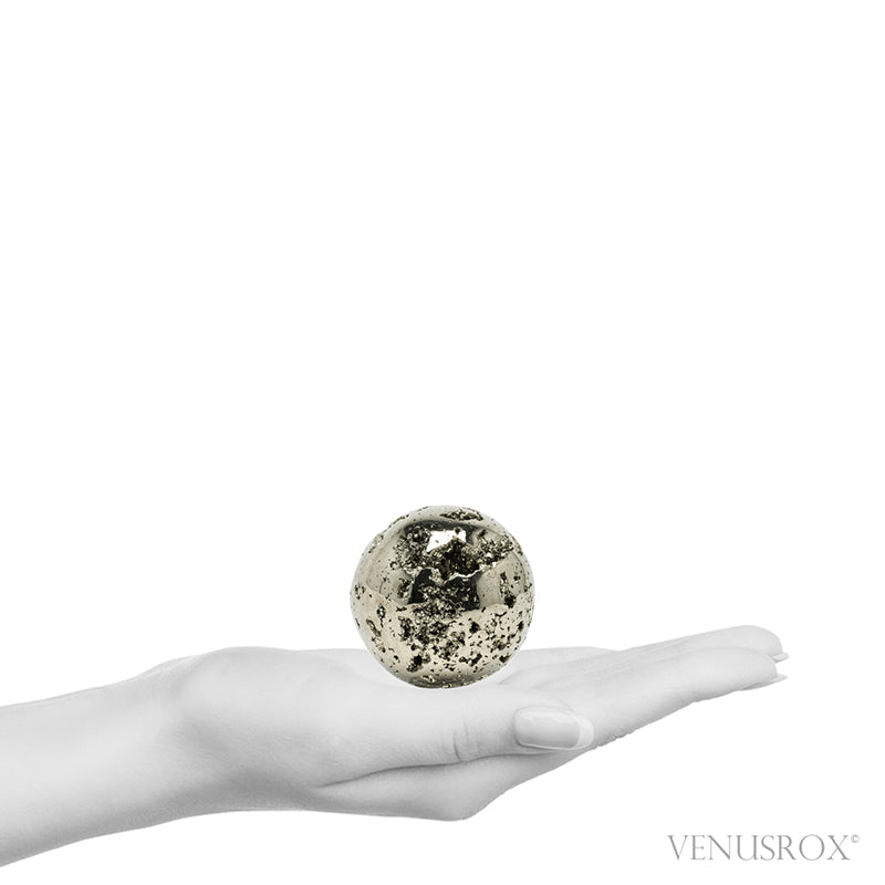 Pyrite Geode Sphere from Peru | Venusrox