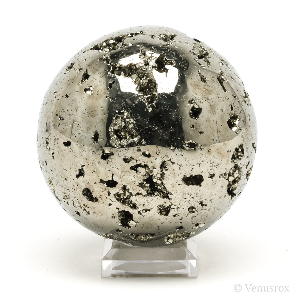 Pyrite Geode Sphere from Peru | Venusrox