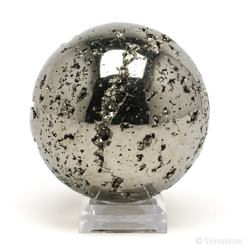 Pyrite Geode Sphere from Peru | Venusrox