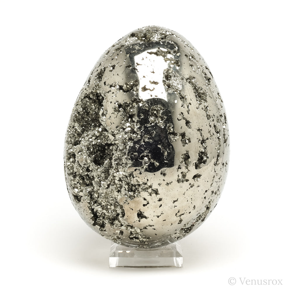 Pyrite Geode Egg from Peru | Venusrox