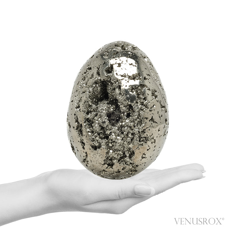 Pyrite Geode Egg from Peru | Venusrox