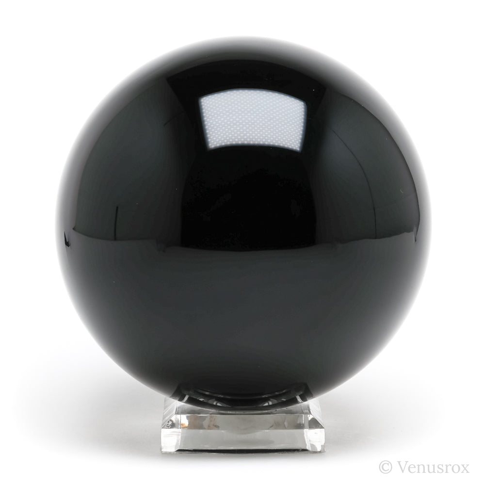 Black Obsidian Polished Sphere from Mexico | Venusrox