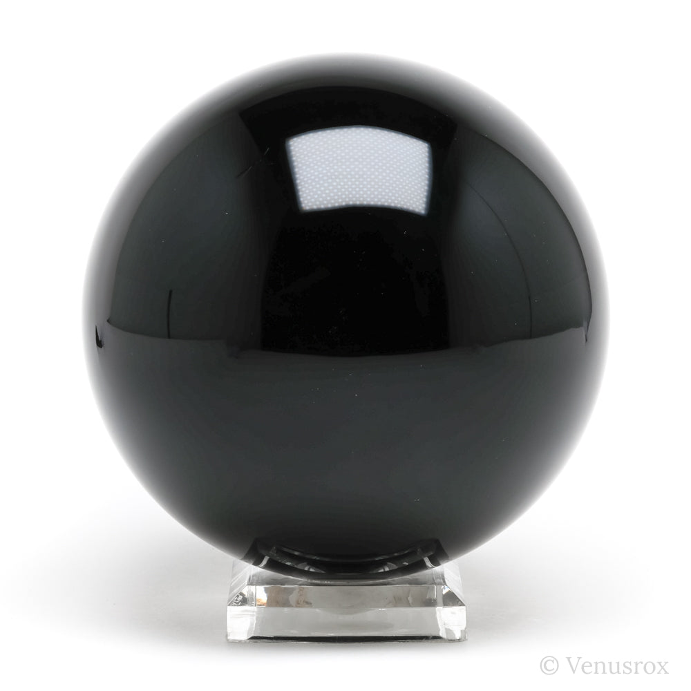 Black Obsidian Polished Sphere from Mexico | Venusrox