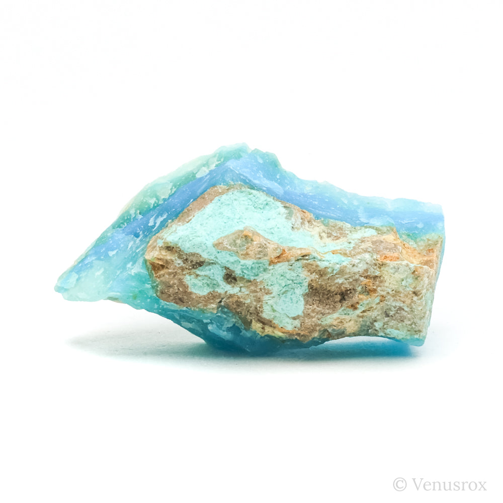 Blue Andean Opal Natural Crystal from the Acari Mine, Caraveli Province, Arequipa Department, Peru | Venusrox