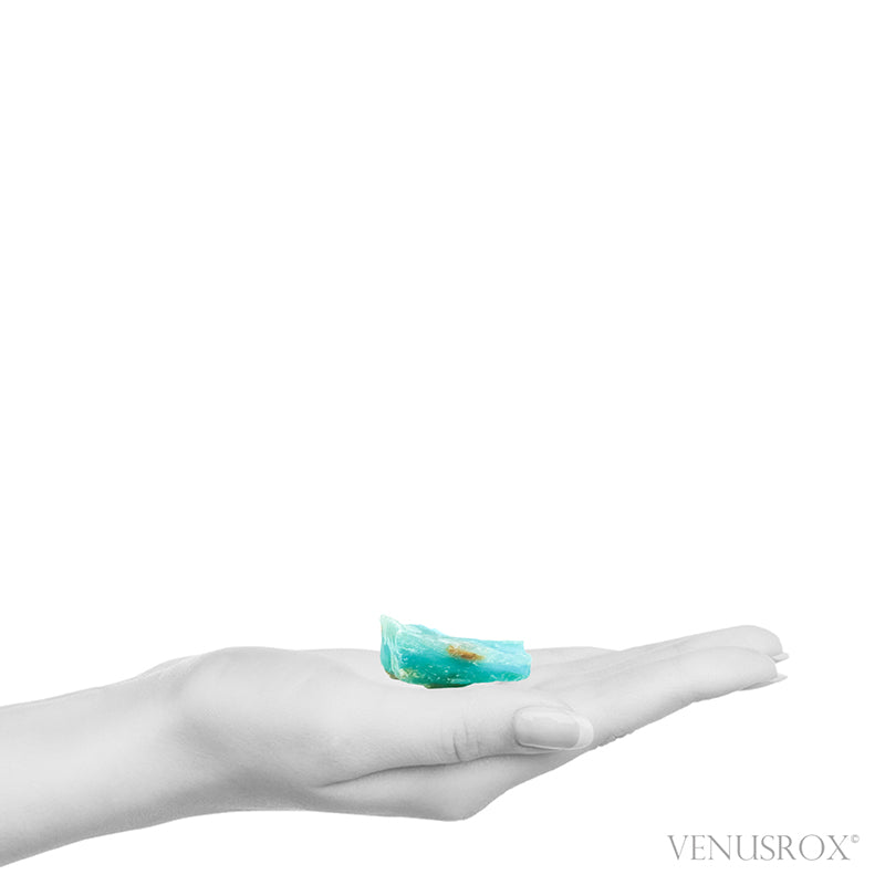 Blue Andean Opal Natural Crystal from the Acari Mine, Caraveli Province, Arequipa Department, Peru | Venusrox