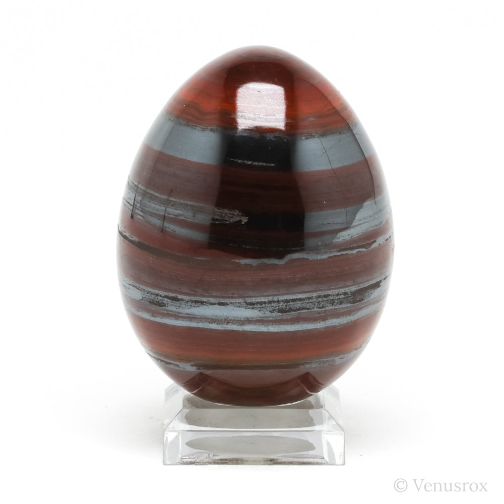 Red Jasper with Hematite Polished Egg from India | Venusrox