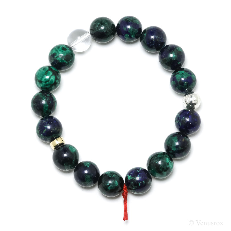 Azurite with Malachite Bracelet from Peru | Venusrox