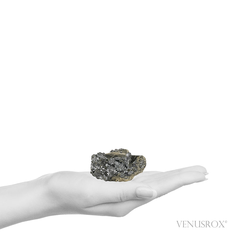 Pyrite with Sphalerite Natural Cluster from the Huanzala Mine, Huallanca District, Dos de Mayo Province, Huánuco Department, Peru |Venusrox