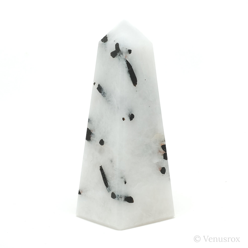 Tourmalinated Quartz Polished Point from Brazil | Venusrox