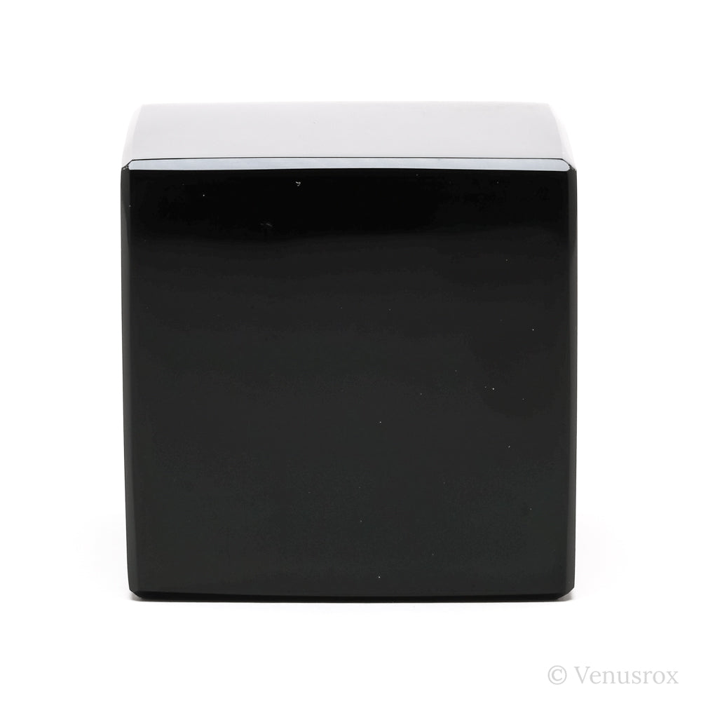 Black Obsidian Polished Cube from Mexico | Venusrox