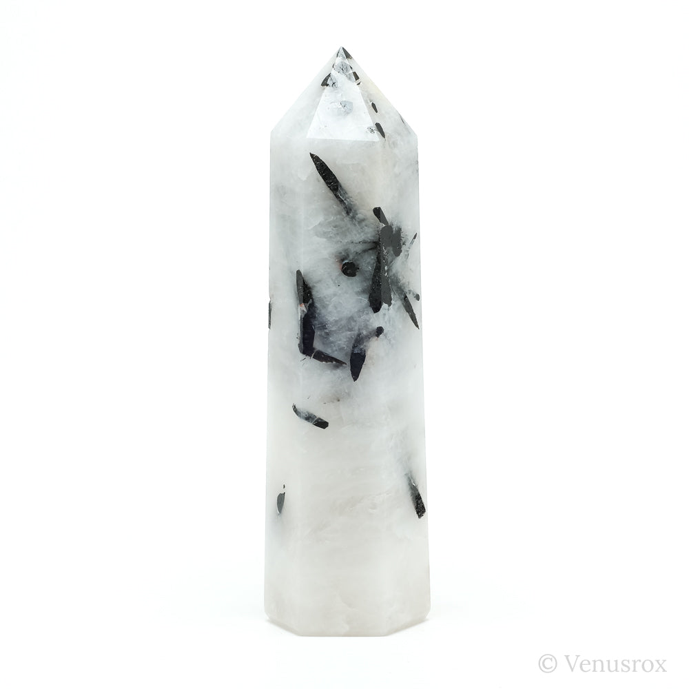 Tourmalinated Quartz Polished Point from Brazil | Venusrox