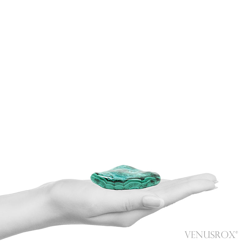 Malachite with Chrysocolla Polished Crystal from the Democratic Republic of Congo | Venusrox