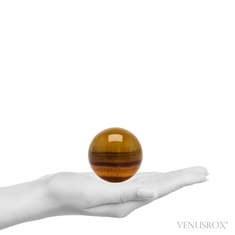 Fluorite Polished Sphere from China | Venusrox