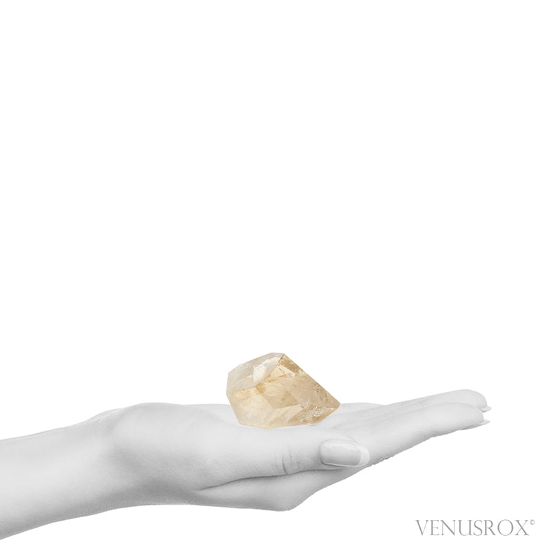Natural Citrine Polished Crystal from Brazil | Venusrox
