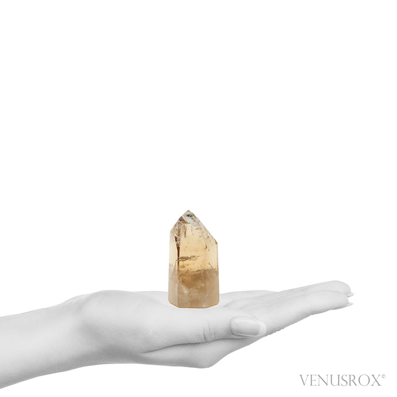 Natural Citrine Polished Point from Brazil | Venusrox