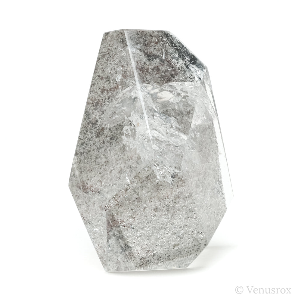 Black Phantom Quartz Polished Crystal from Brazil | Venusrox