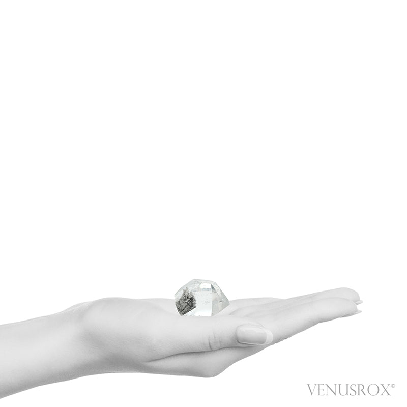 Black Phantom Quartz Polished Crystal from Brazil | Venusrox