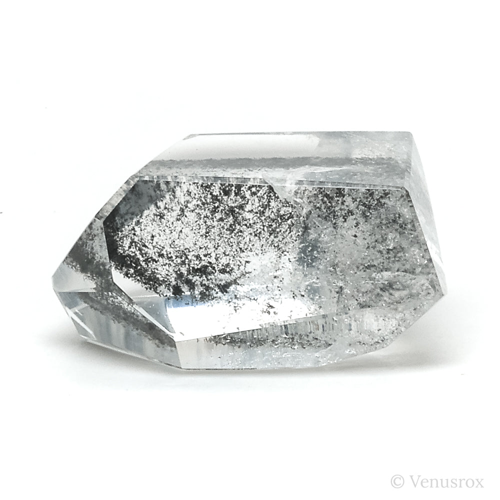 Black Phantom Quartz Polished Crystal from Brazil | Venusrox