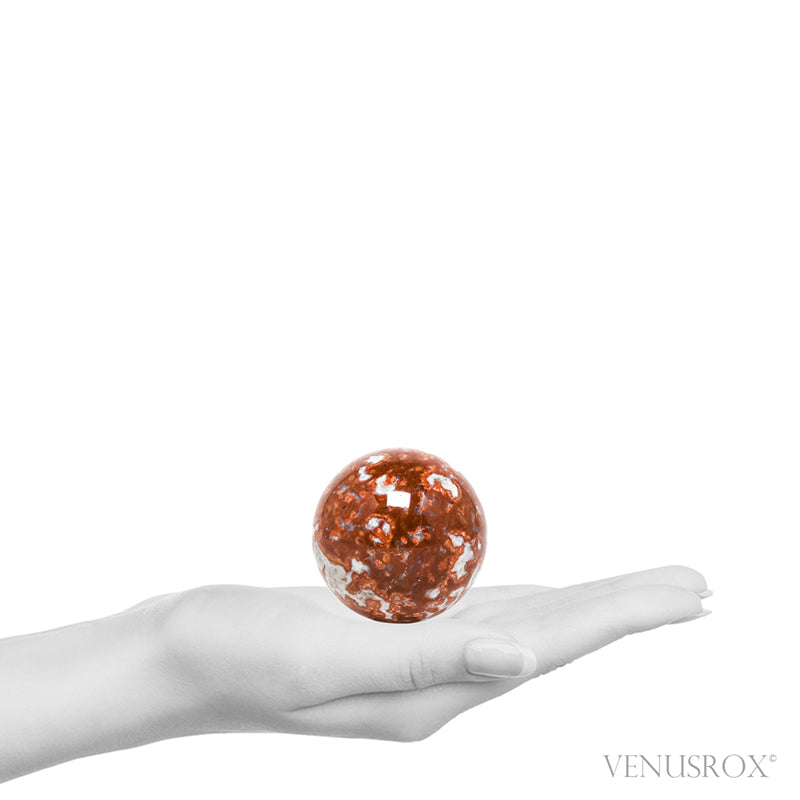 Orbicular Jasper Polished Sphere from India | Venusrox