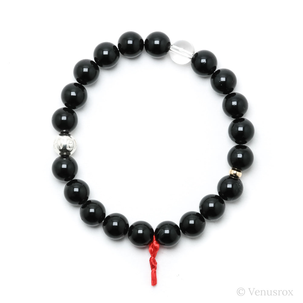 Black Tourmaline Bracelet from Brazil | Venusrox