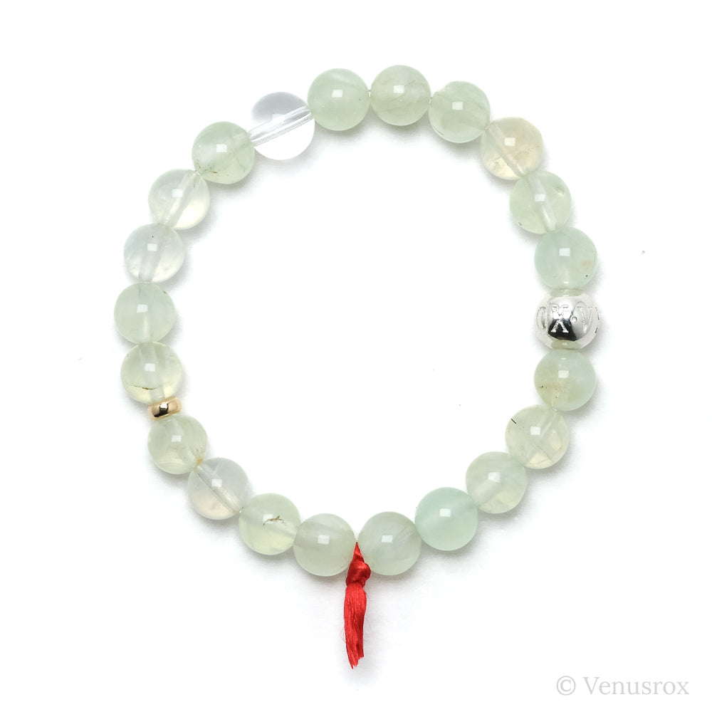 Prehnite Bracelet from Mali | Venusrox