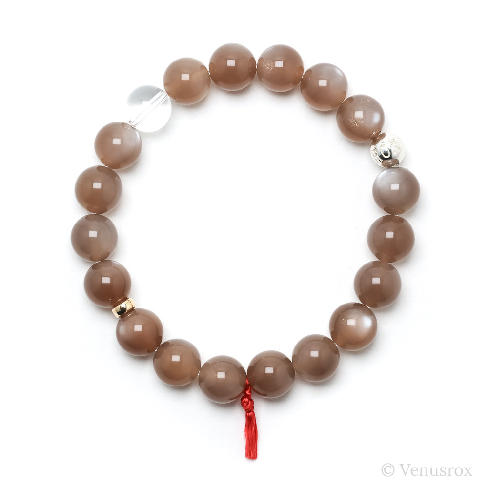 Brown Moonstone Bracelet from India | Venusrox