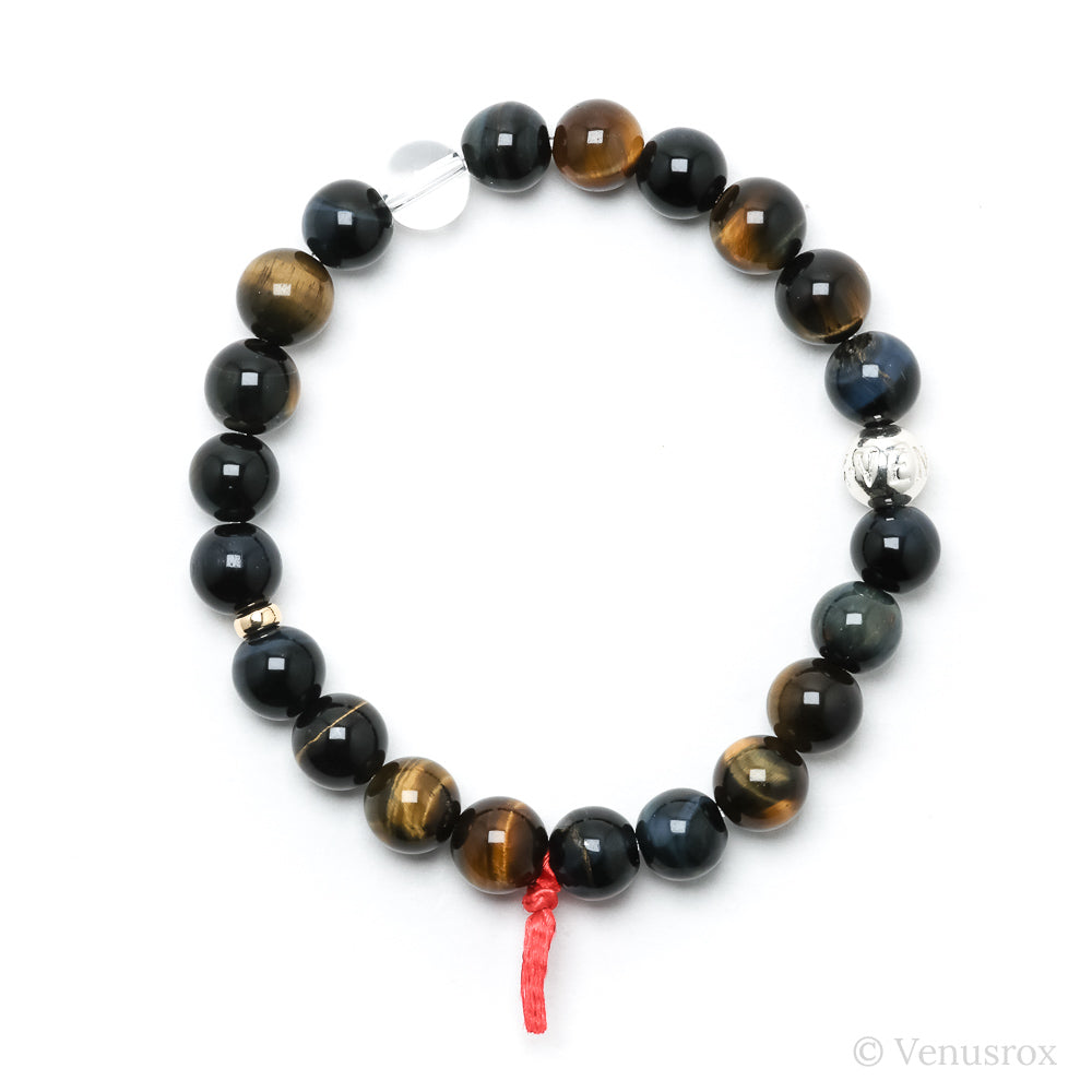 Tigers Eye with Falcons Eye Bracelet from South Africa | Venusrox