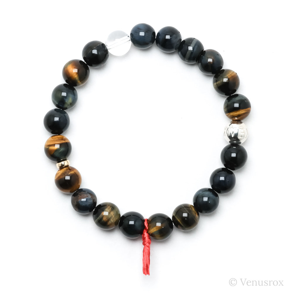 Tigers Eye with Falcons Eye Bracelet from South Africa | Venusrox
