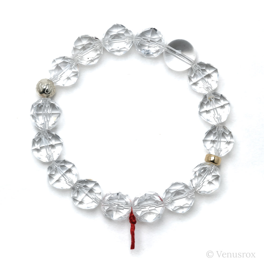 Clear Quartz Bead Bracelet from Brazil | Venusrox
