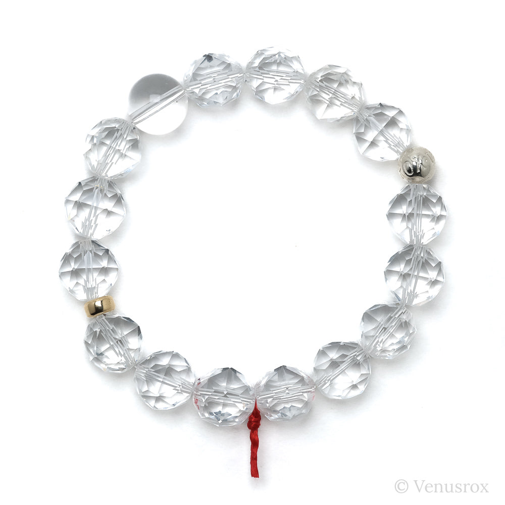 Clear Quartz Bead Bracelet from Brazil | Venusrox