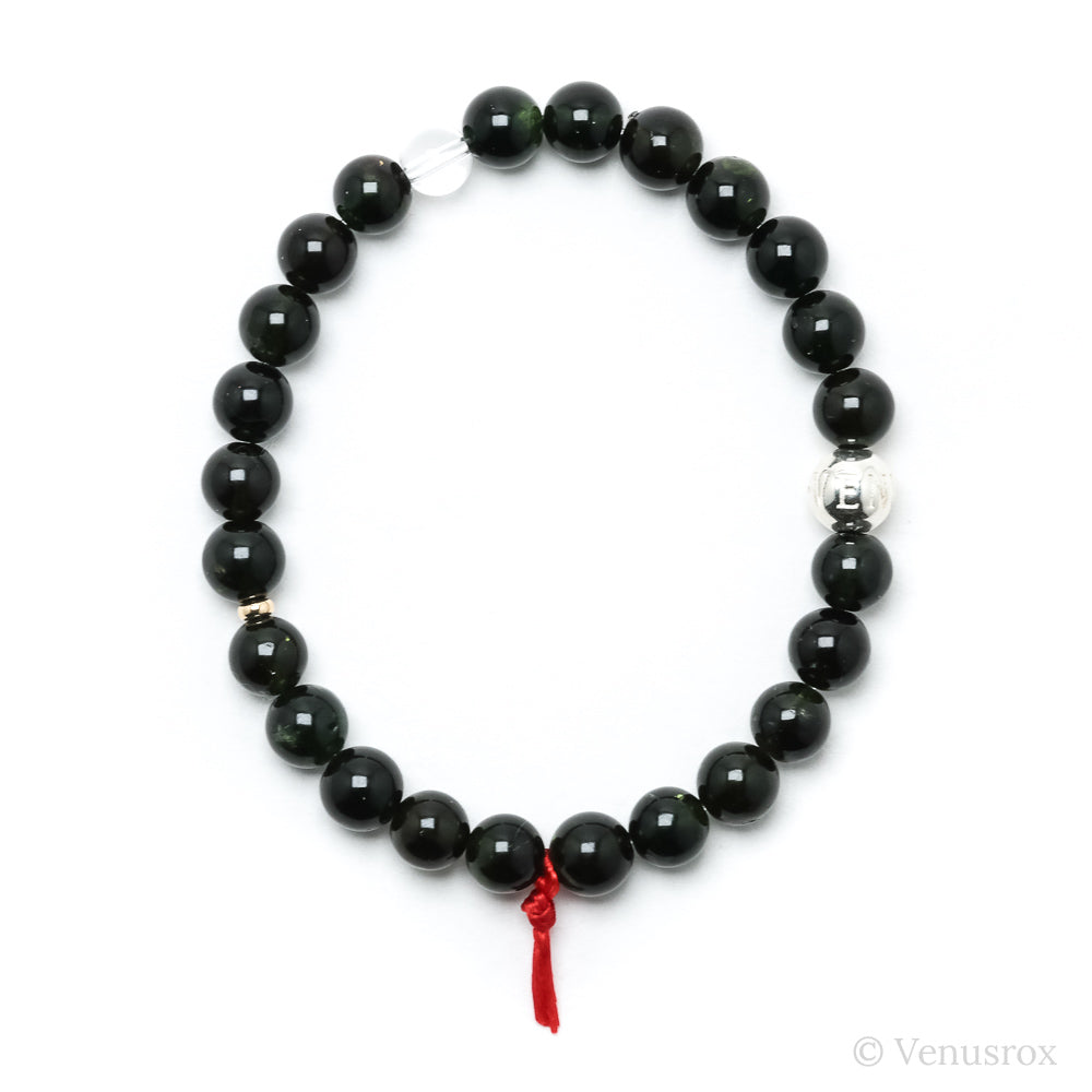 Green Tourmaline Bead Bracelet from Brazil | Venusrox