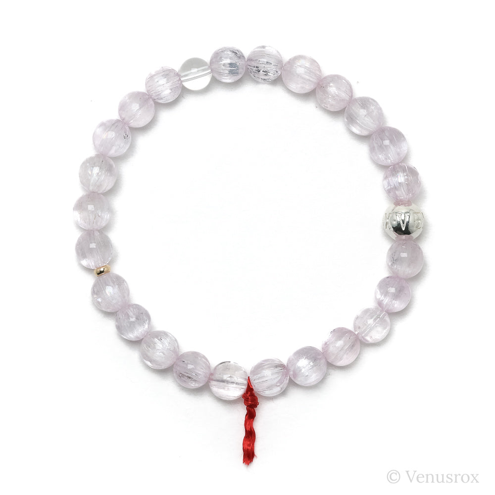 Kunzite Bead Bracelet from Afghanistan | Venusrox