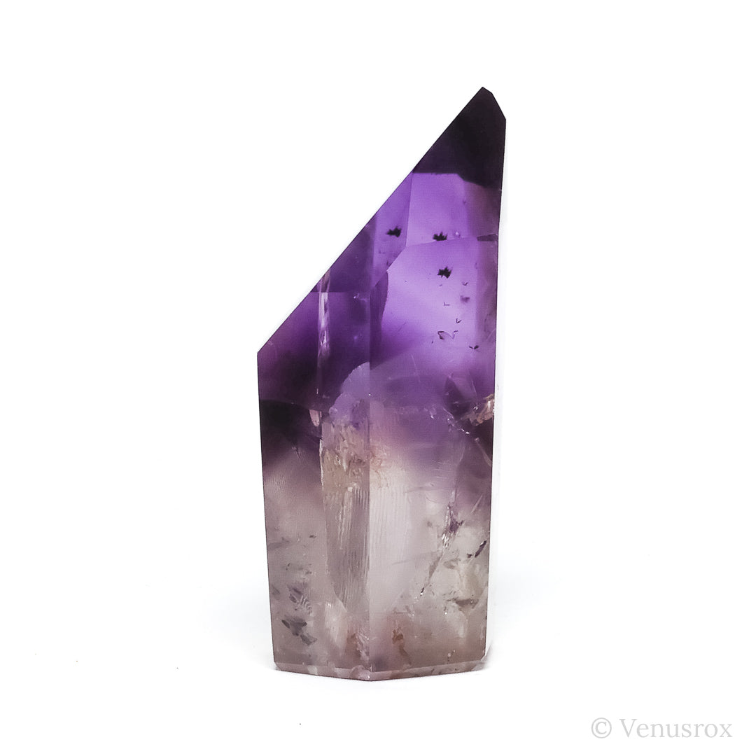 Amethyst Phantom Polished Point from Brazil | Venusrox