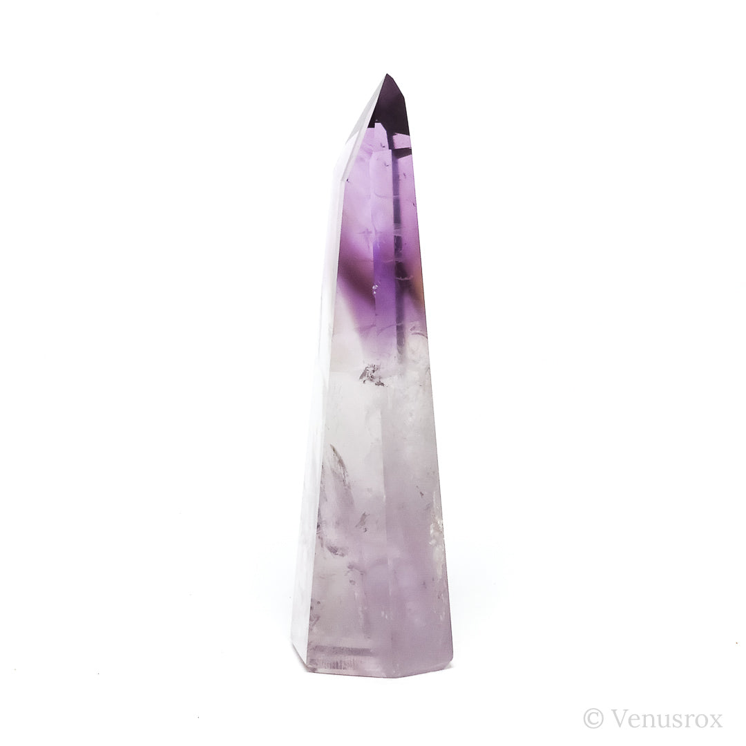 Amethyst Phantom Polished Point from Brazil | Venusrox