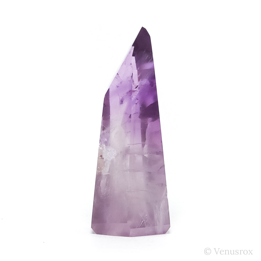 Amethyst Phantom Polished Point from Brazil | Venusrox