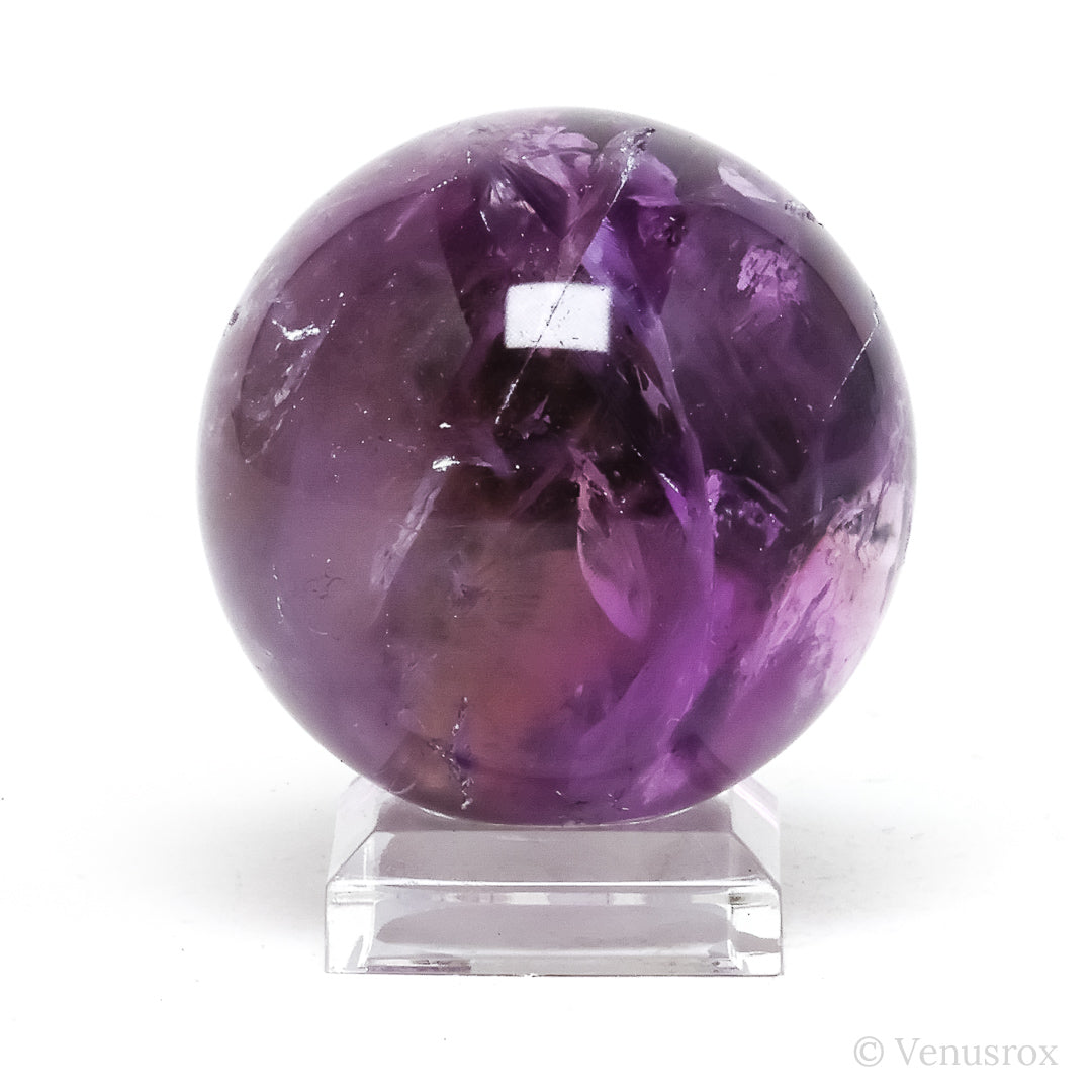 Amethyst Phantom Polished Sphere from Brazil | Venusrox