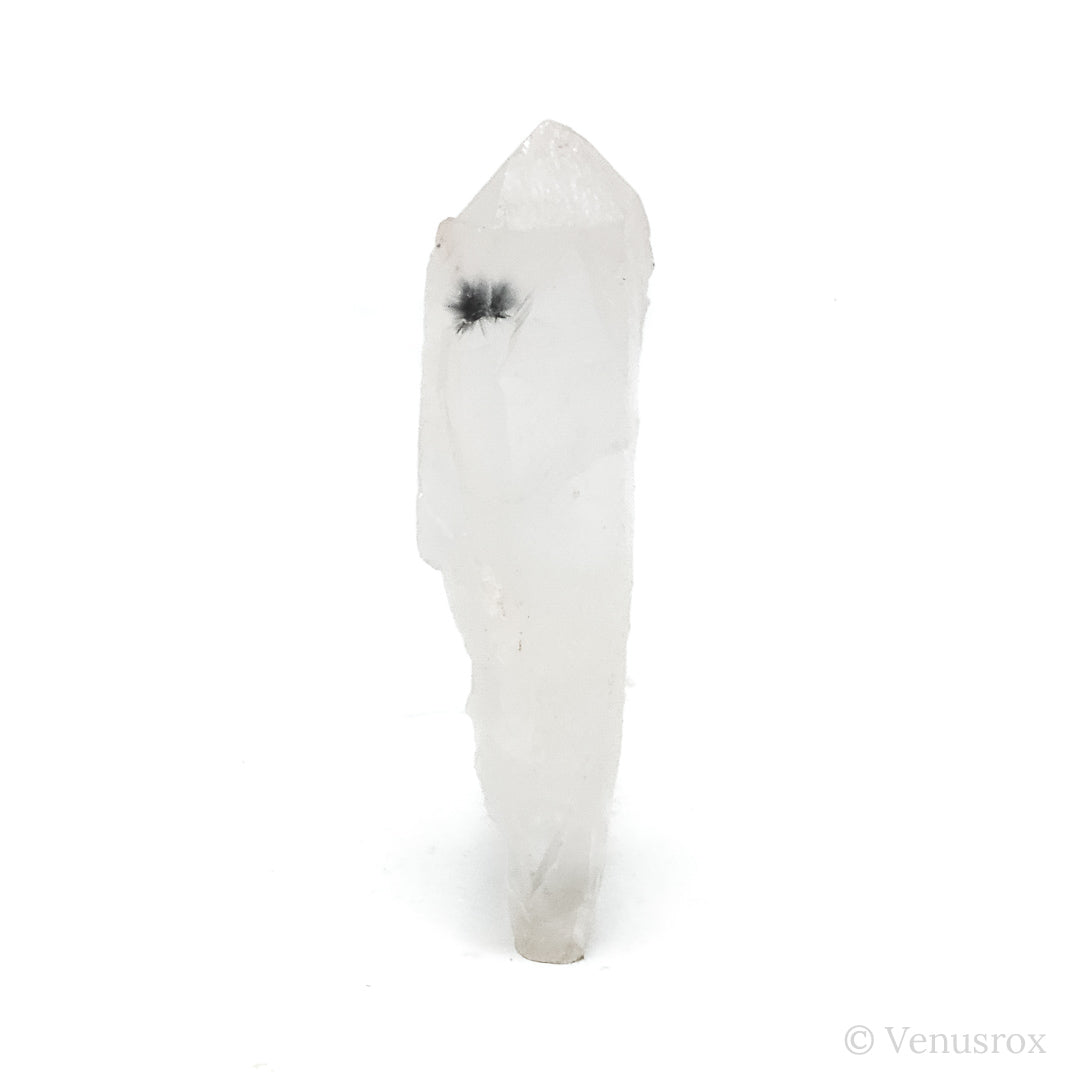 Hollandite Quartz Part Polished/Part Natural Point from Madagascar | Venusrox