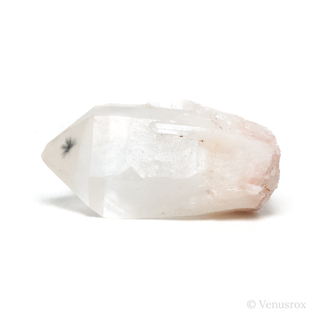 Hollandite Quartz Part Polished/Part Natural Point from Madagascar | Venusrox