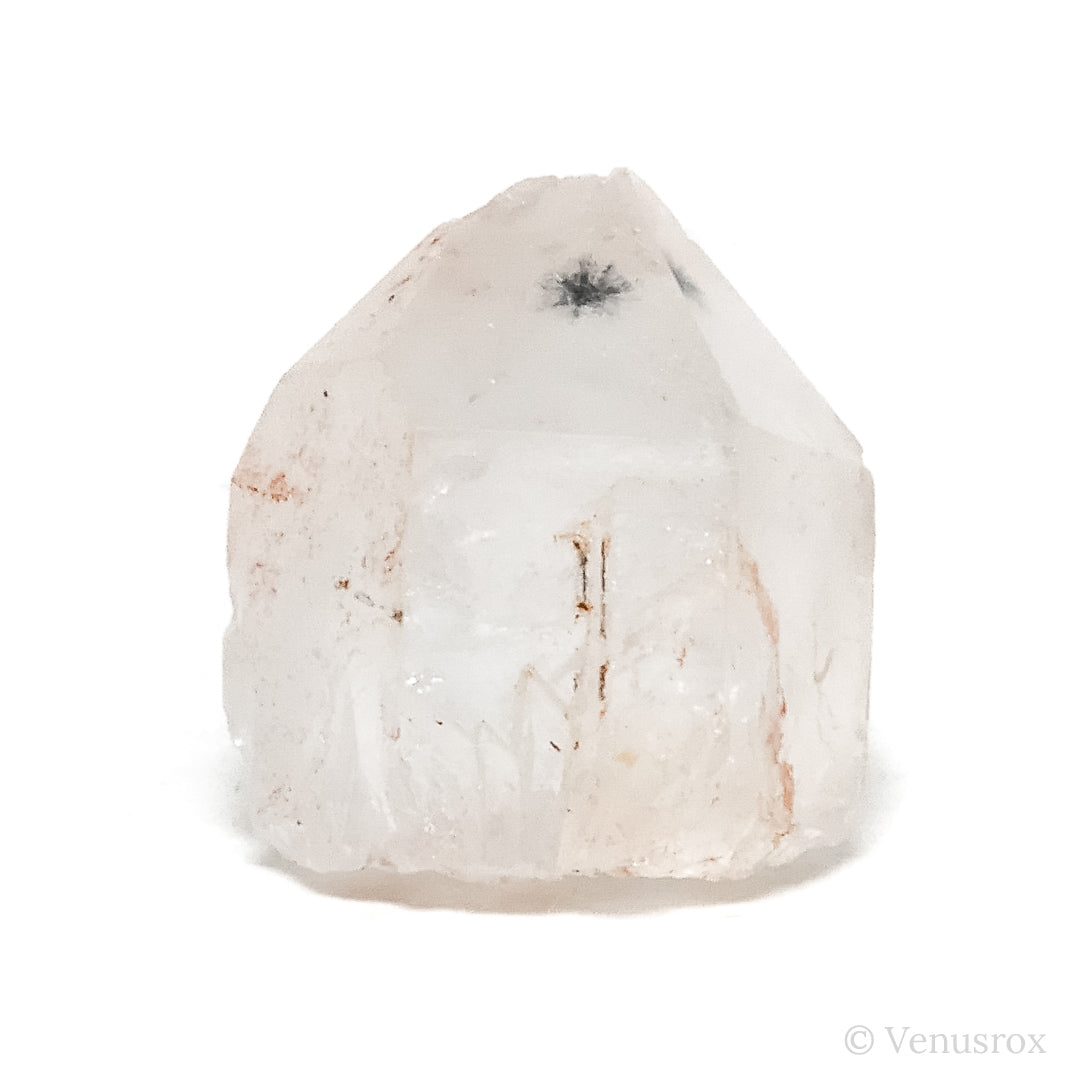 Hollandite Quartz Part Polished/Part Natural Point from Madagascar | Venusrox