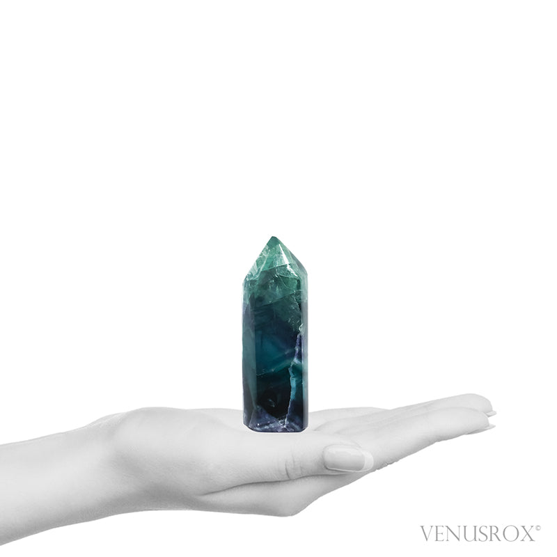 Fluorite Polished Point from Mexico | Venusrox