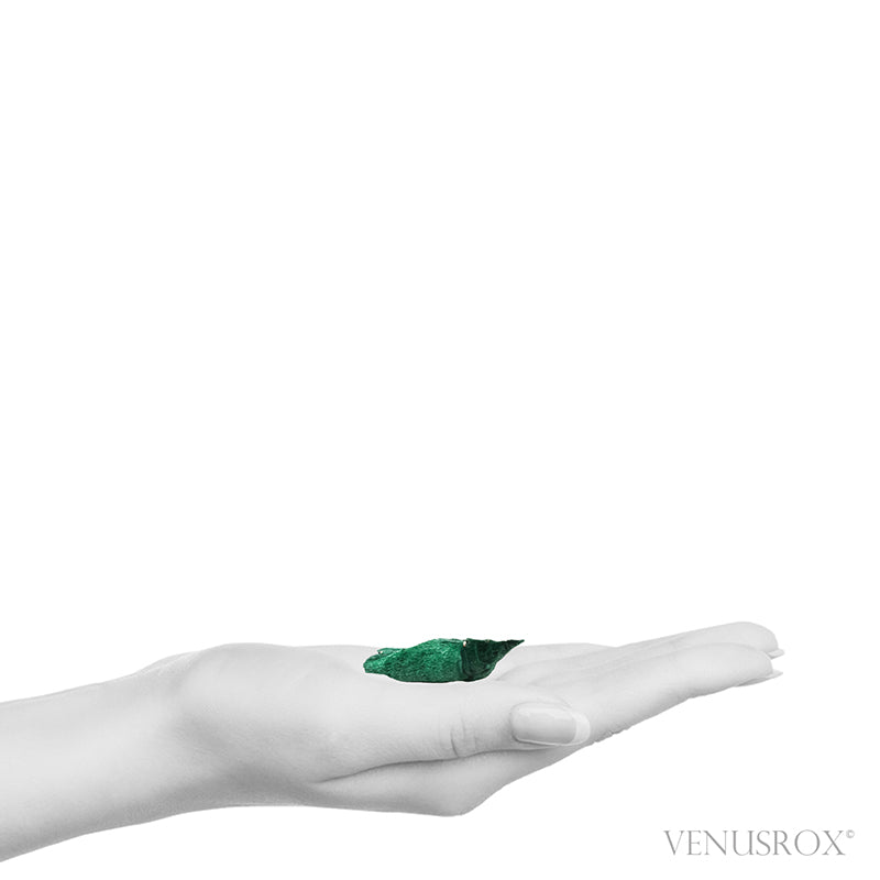 Fibrous Malachite with Matrix Natural Crystal from Kerrouchene, Khenifra Province, Meknes-Tafilalet Region, Morocco, Africa | Venusrox