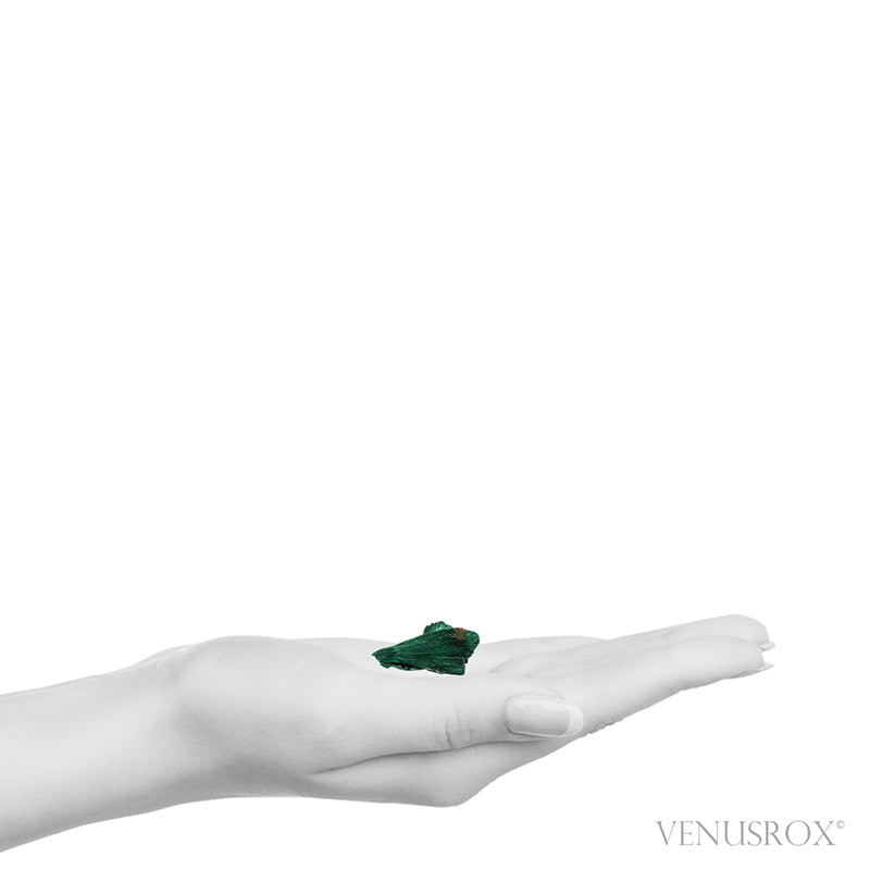 Fibrous Malachite with Matrix Natural Crystal from Kerrouchene, Khenifra Province, Meknes-Tafilalet Region, Morocco, Africa | Venusrox