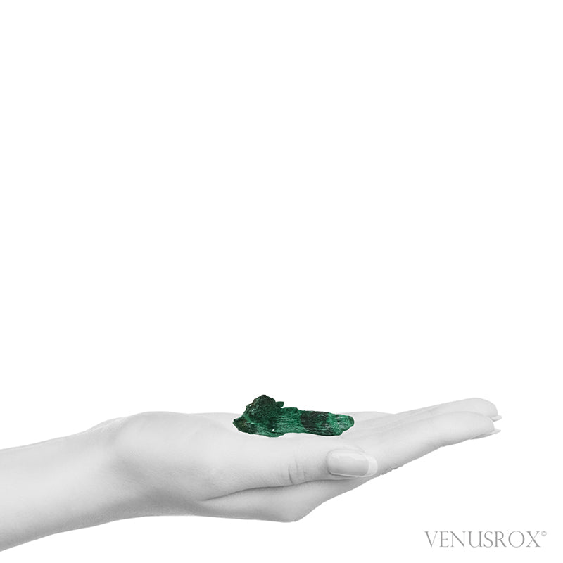 Fibrous Malachite with Matrix Natural Crystal from Kerrouchene, Khenifra Province, Meknes-Tafilalet Region, Morocco, Africa | Venusrox