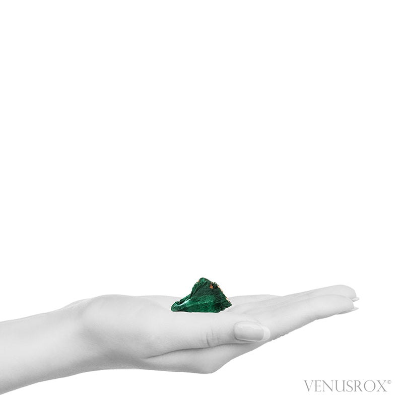 Fibrous Malachite with Matrix Natural Crystal from Kerrouchene, Khenifra Province, Meknes-Tafilalet Region, Morocco, Africa | Venusrox