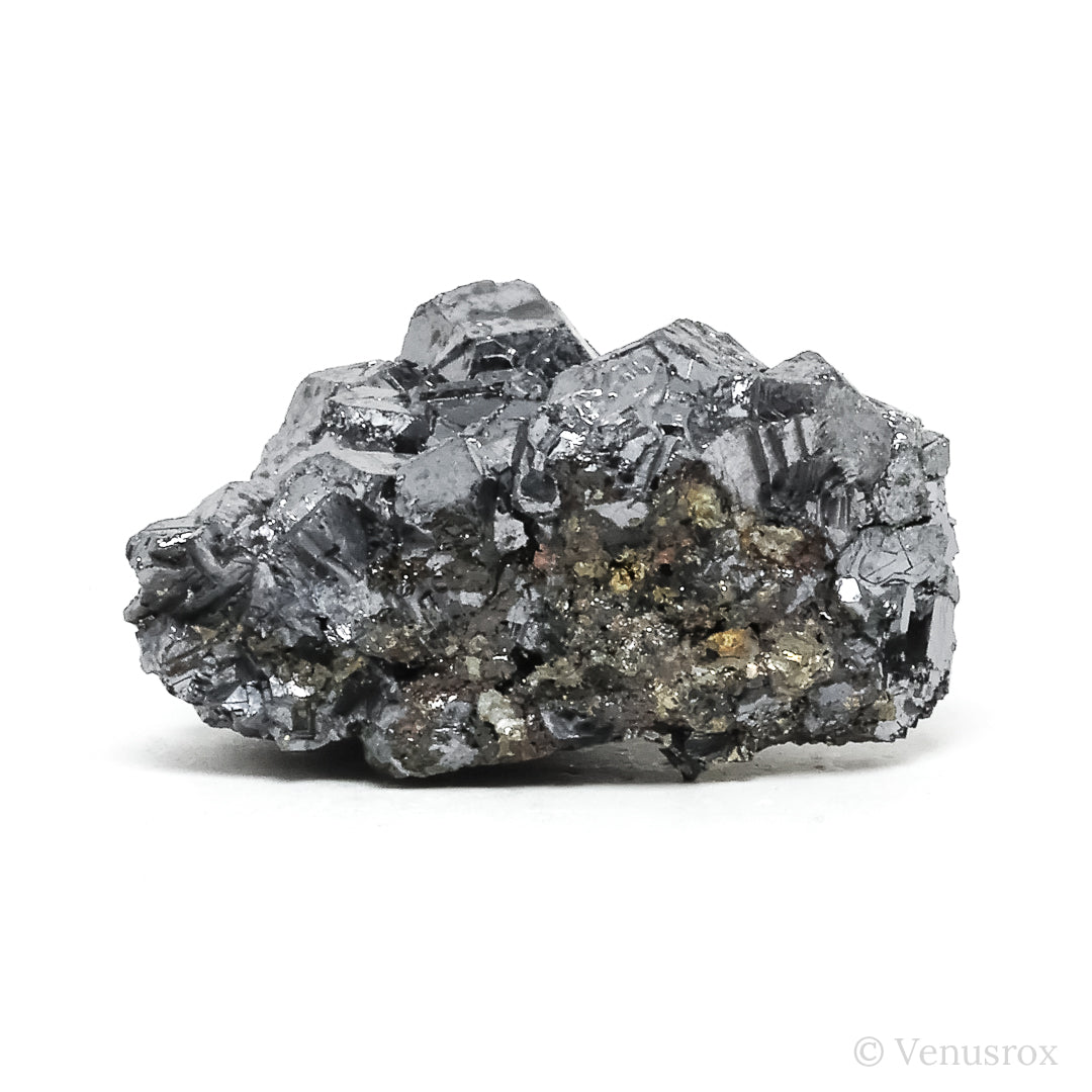 Galena with Chalcopyrite Natural Cluster from the Huanzala Mine, Huallanca District, Huanuco Department, Peru | Venusrox
